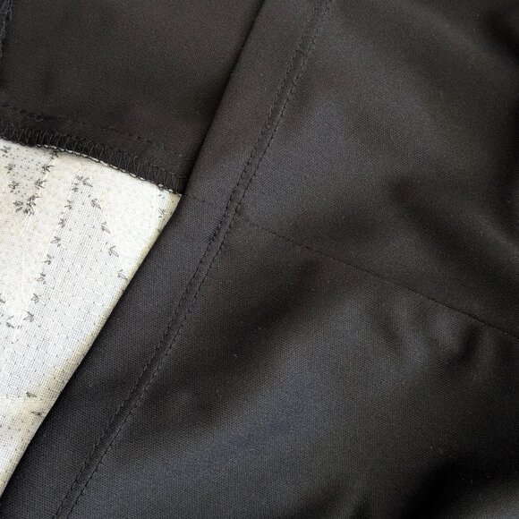 Ivy & Blu Maggy Boutique Black Dress with Geometric Panel Size 2 - Picture 9 of 10